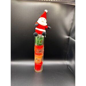 Yankee Candle Christmas Votive Set With Plush Santa Decoration - Christmas Cooki